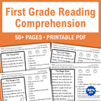 First Grade Reading Worksheets, Decodable Stories With Questions