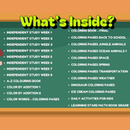 First Grade Mega Bundle, 3000+ Daily Learning Pages