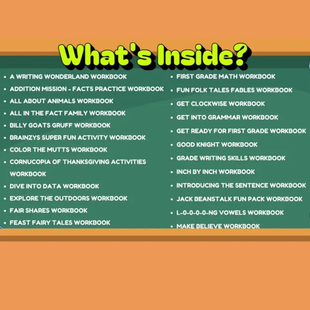 First Grade Mega Bundle, 3000+ Daily Learning Pages