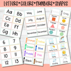 Preschool Focus Wall, Weekly Learning Board For Classrooms
