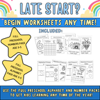 Preschool Curriculum, Full Year Worksheets For Ages 3-5