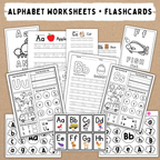 Pre-K+Kindergarten Learning Bundle, 600+ Activity Worksheets
