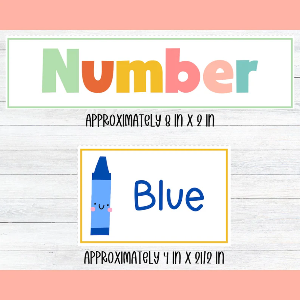 Preschool Focus Wall, Weekly Learning Board For Classrooms
