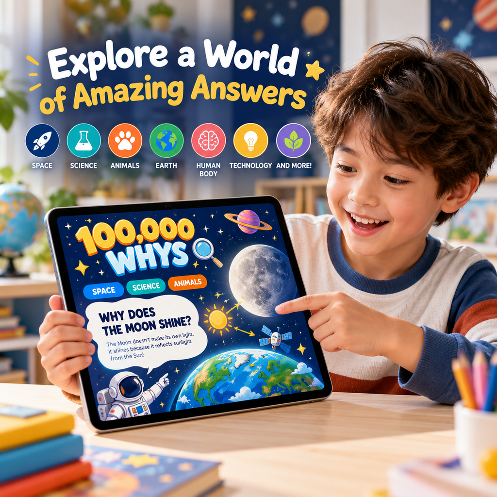 Kids Why Questions Book, Science Facts and STEM Learning Ages 6-12