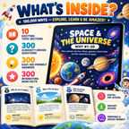 Kids Why Questions Book, Science Facts and STEM Learning Ages 6-12