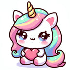 Happy Birthday Unicorn Sticker Decal